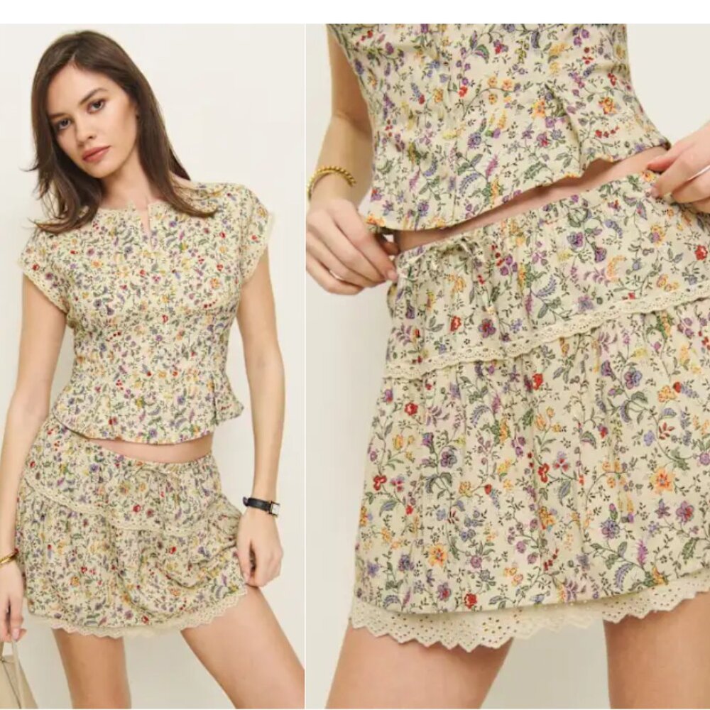 Reformation Valetta Two Piece in Yasmeen